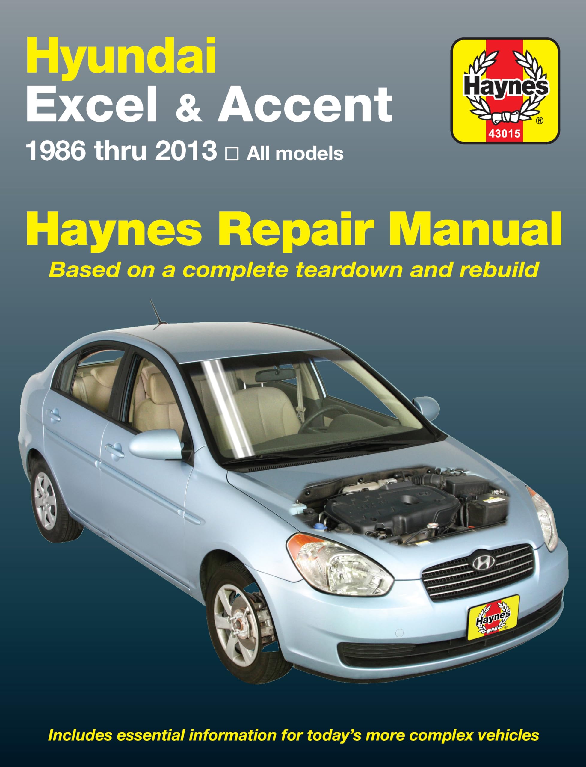 Hyundai Excel & Accent (86-13): 1986 to 2013 by Haynes Publishing PAPERBACK