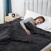 Eydna Electric Heated Blanket Full Size 72x84" Fast Heating, 4 Heat Levels, 10H Auto-Off, Soft Plush, Machine Washable - Black