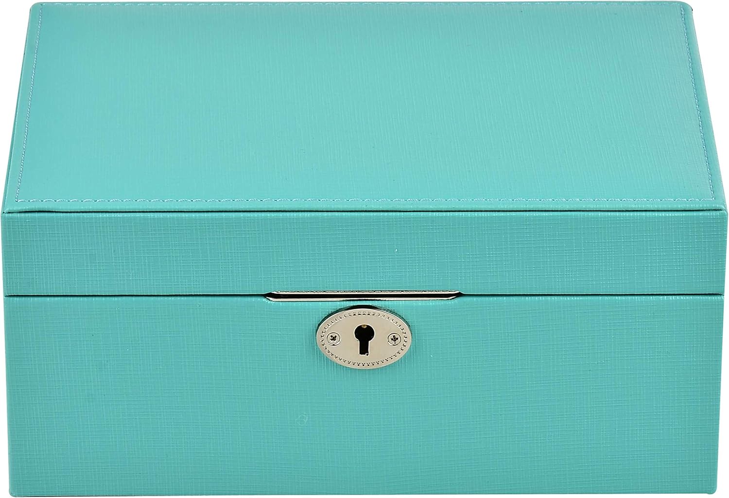 人気が高い S1 ティファニーブルー Sansreponse ジュエリーボックス 鍵付き 豪華 高級感 アクセサリーケース アクセサリー収納 アクセサリーボックス 値引 Www Iacymperu Org