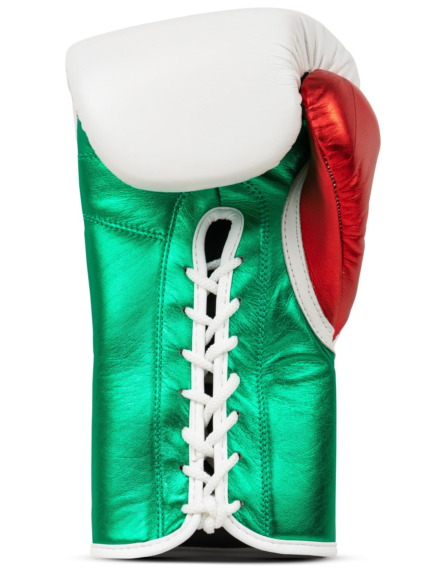 Benlee r?kawice bokserskie ze skóry Typhoon White/Green/Red 08 oz R