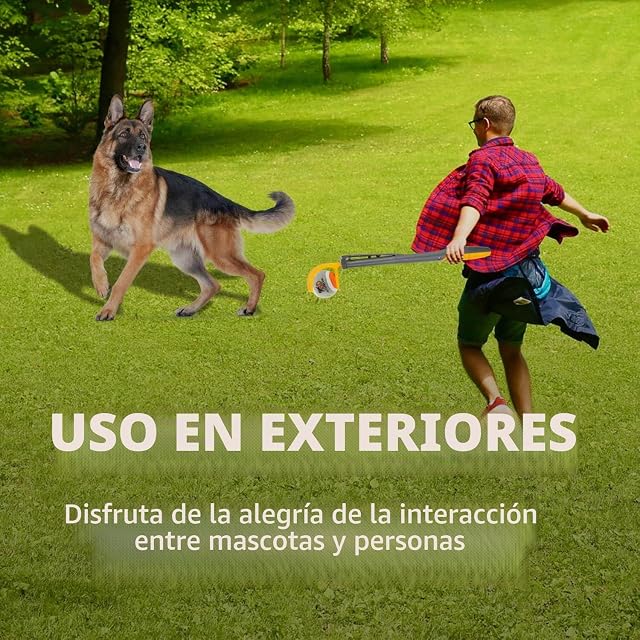 Foto 4 de 7 de AFP Pelotas De Juguete Para Perros Outdoor Retractable Ball Thrower Incl; Ball