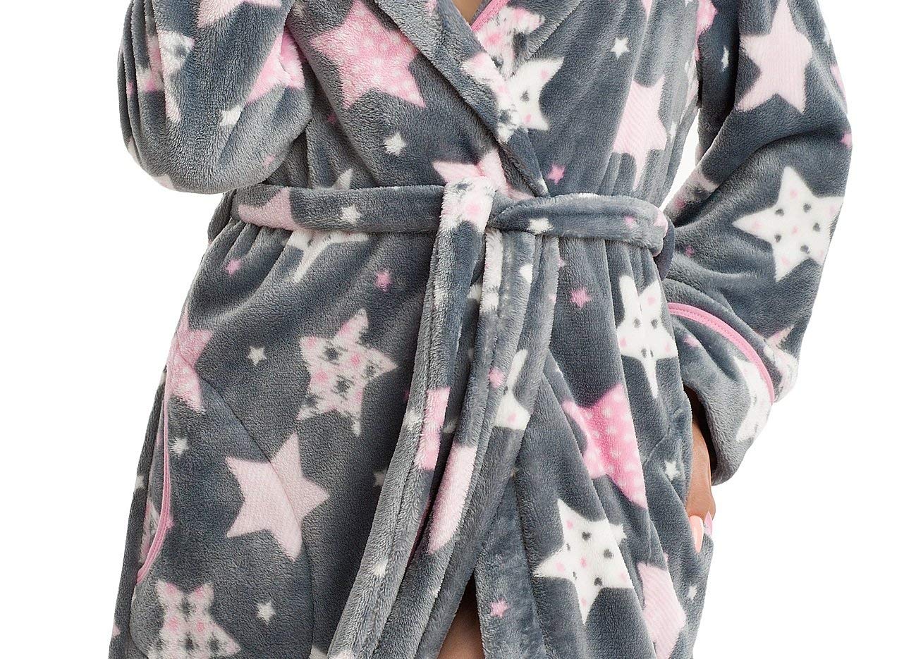 LEVERIE Damen Bademantel/Homewear/Kuschelpullover oder -jacke (made in EU) in tollem Design