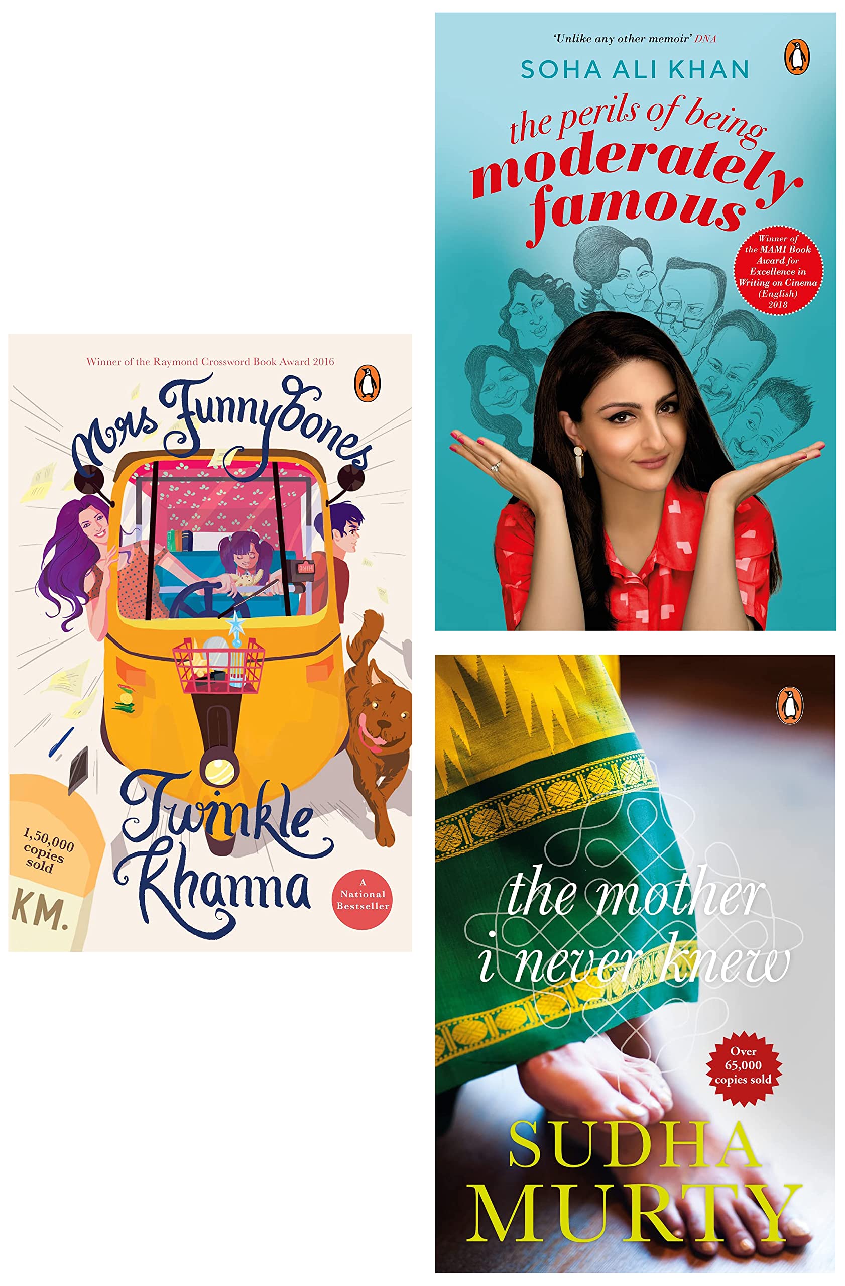 Mrs Funnybones: She's just like You and a lot like Me & The Mother I Never Knew: Two Novellas & The Perils Of Being Moderately Famous Product Bundle