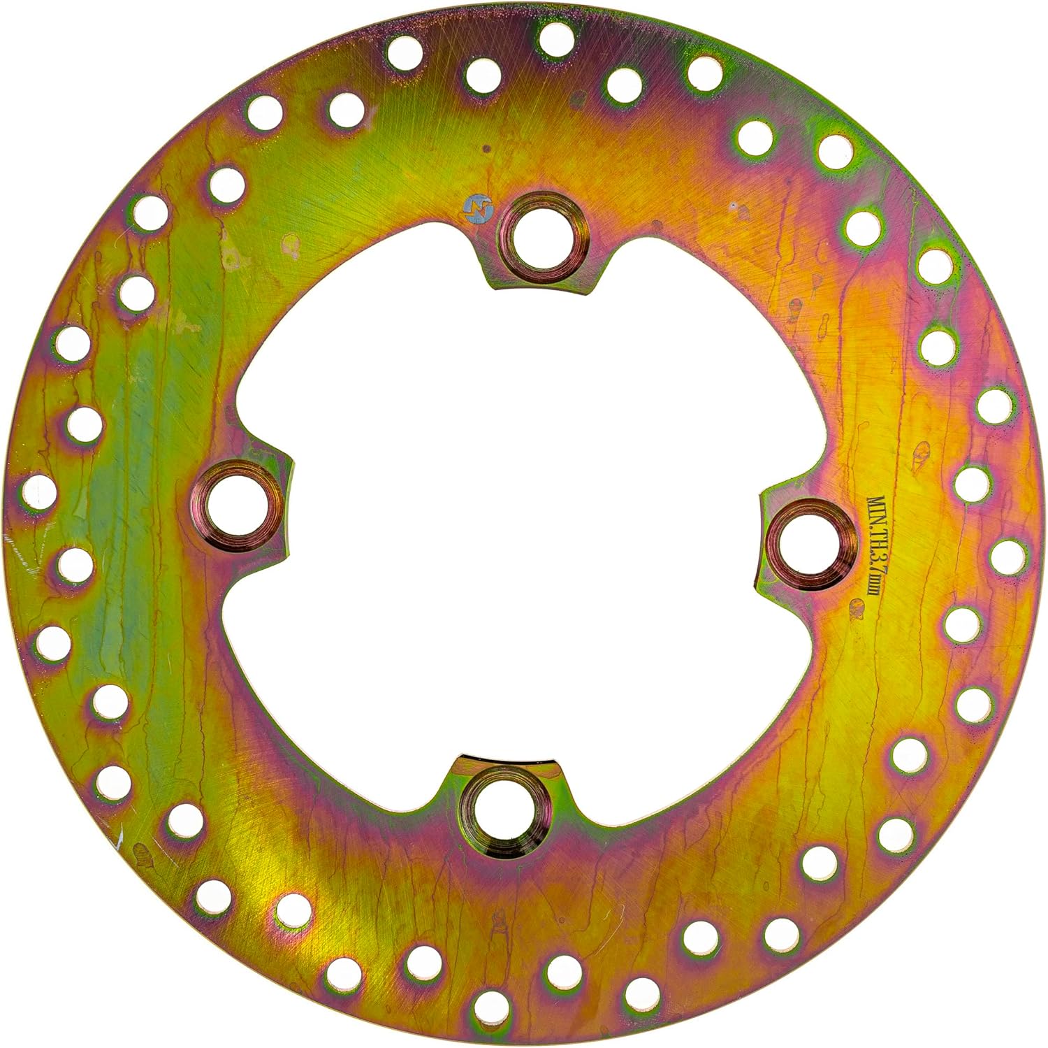 NICHE Brake Rotor Pad Kit for Polaris Ranger XP 1000 Kinetic Crew NorthStar 5269708 5248250 2203318 (Semi-Metallic)