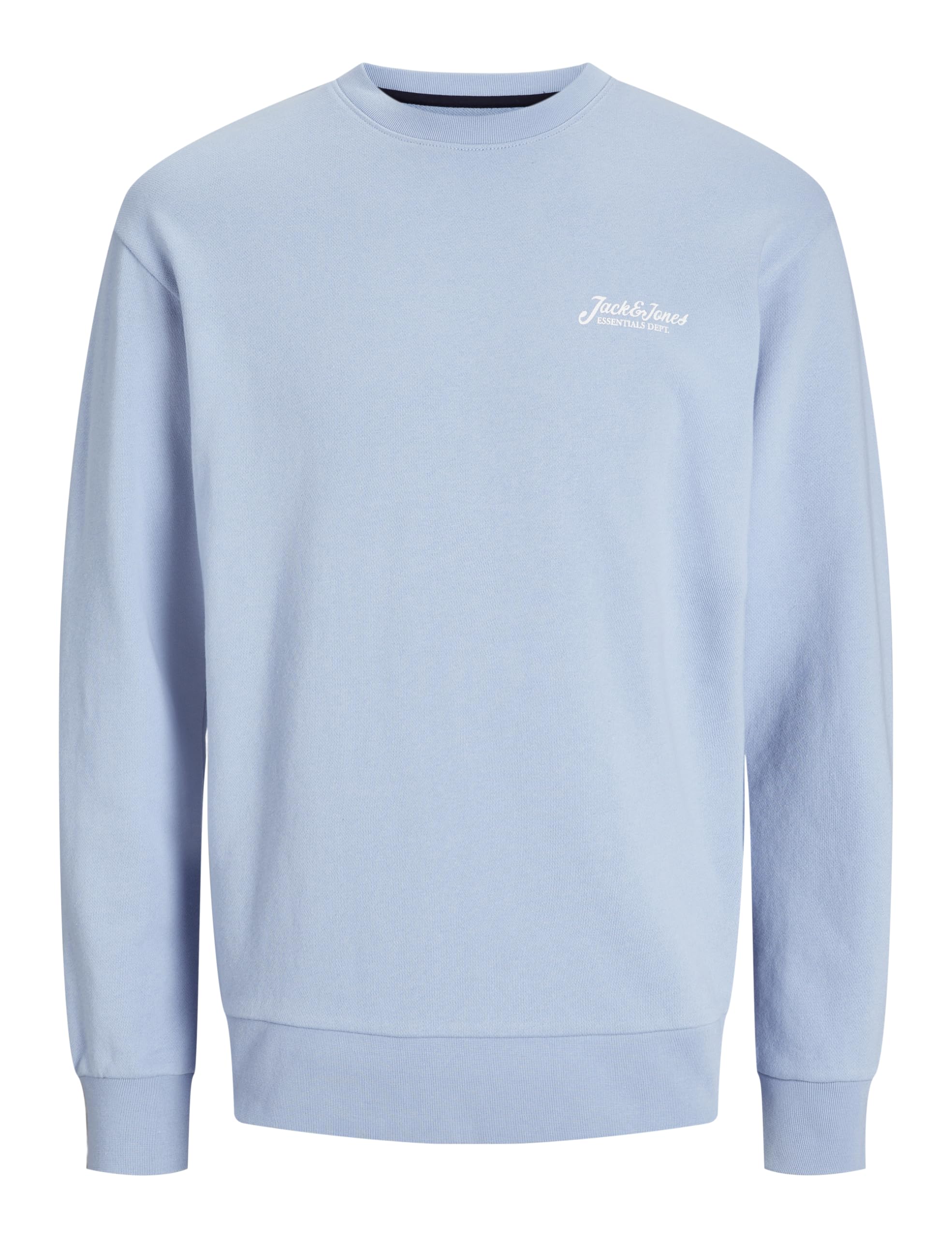 Jack & Jones Jjbeau Sweat Crew Neck, Chambray Blue, M