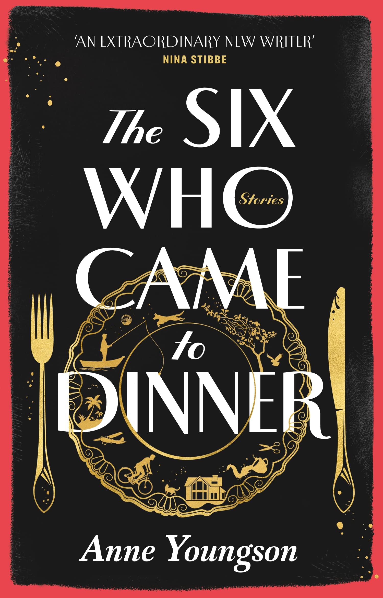 The Six Who Came to Dinner by Anne Youngson (Hardback Book)