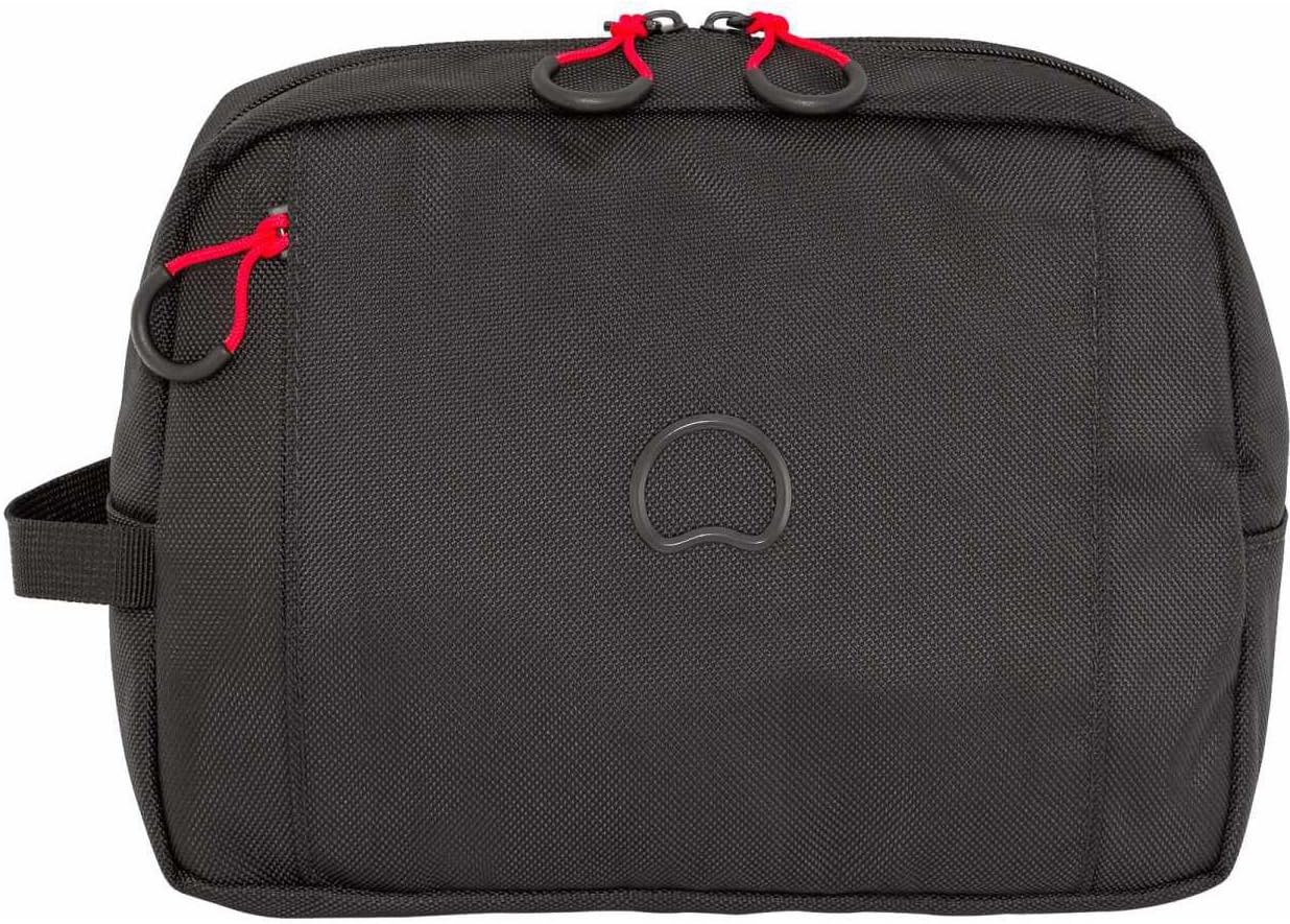 DELSEY Paris Montsouris Toiletry Bag, 27 cm, 5 liters, Black (Noir)