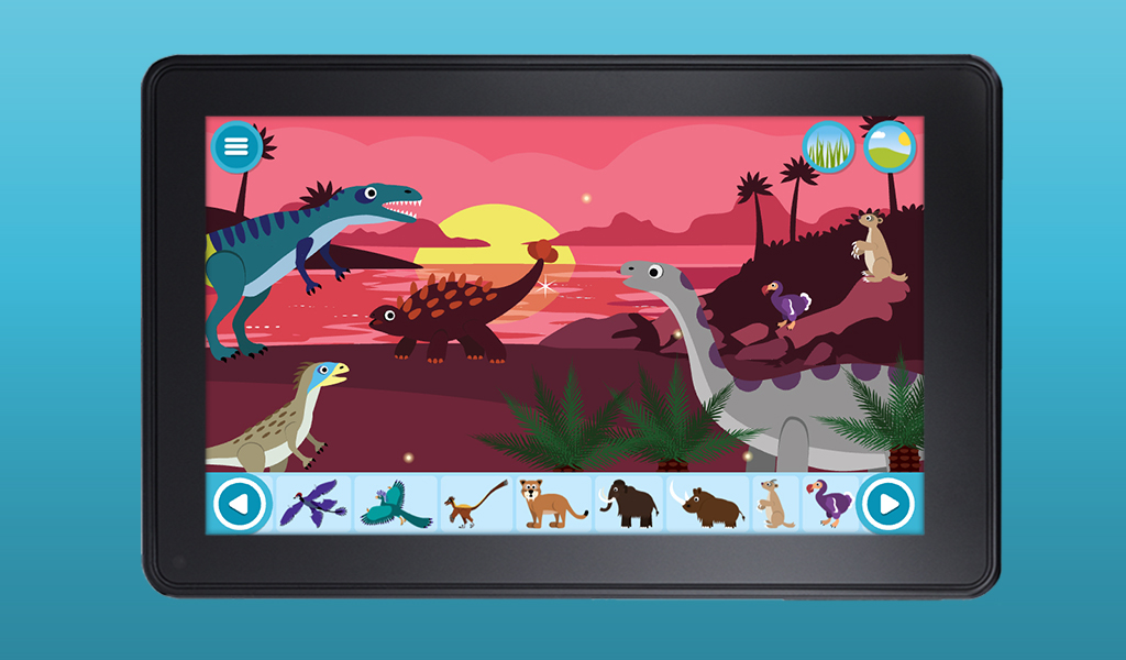 Make a Scene Dinosaurs App on Amazon Appstore
