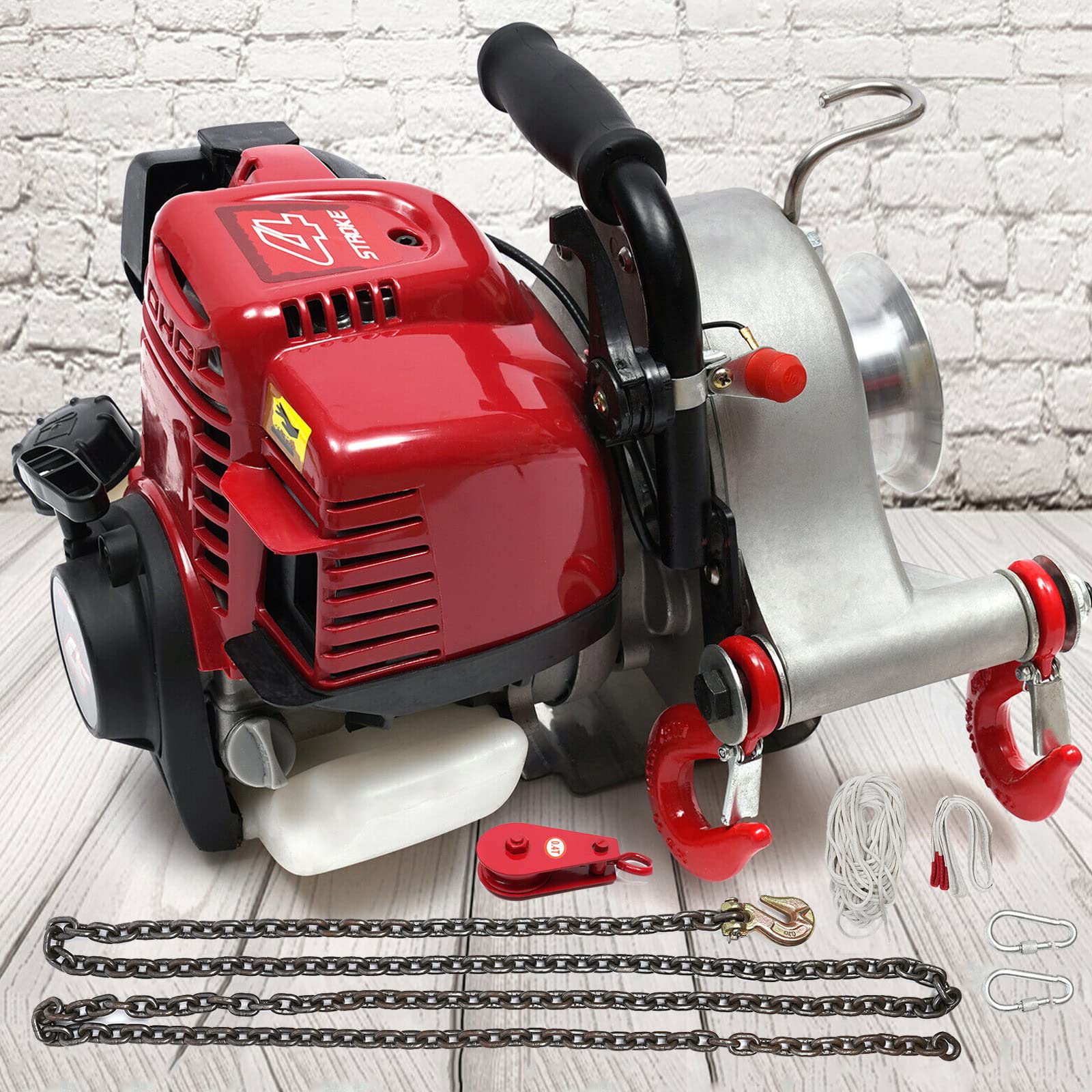 Buy Portable Capstan Winch 1KW 4Stroke Winch Full Set Pulling Powered