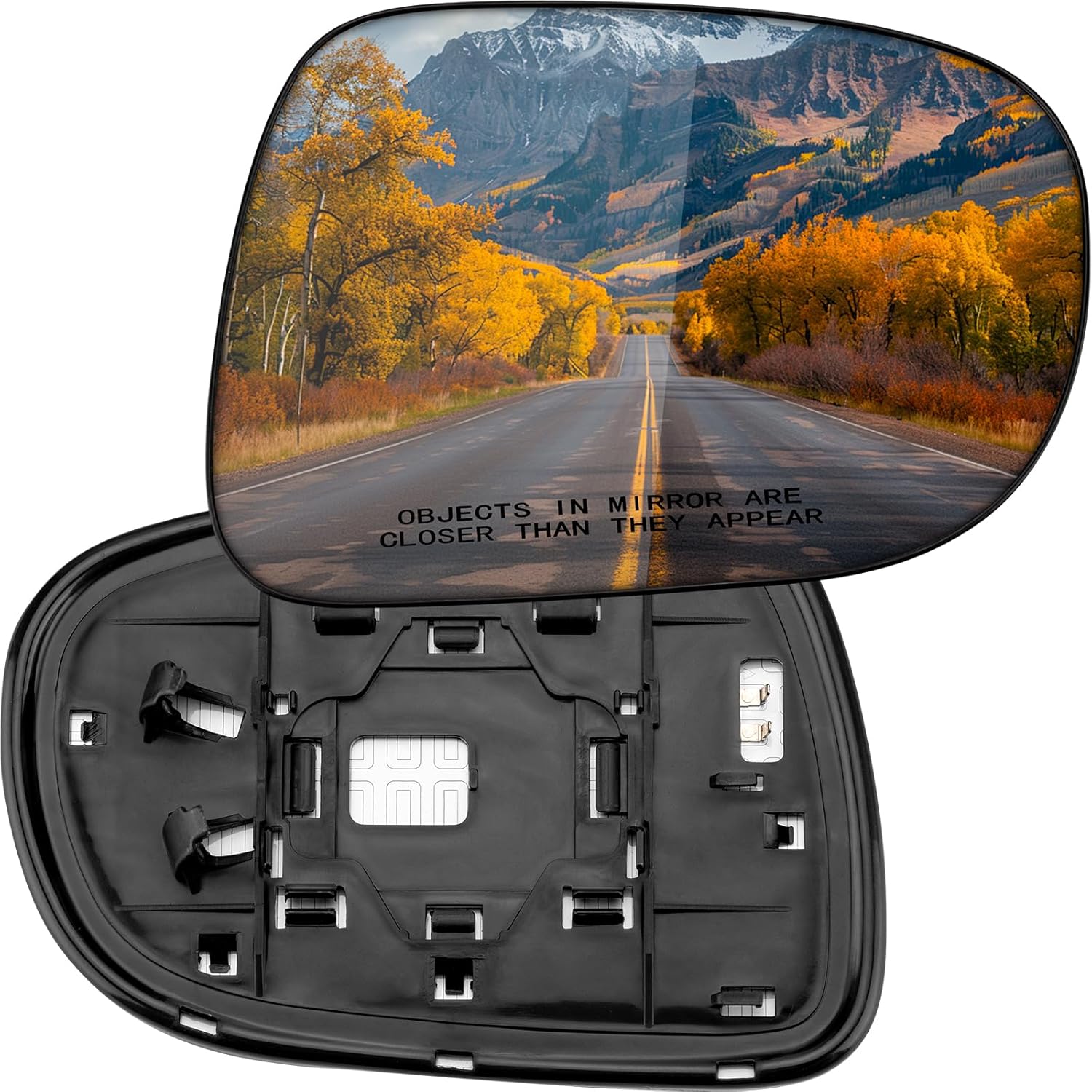 Passenger Side Mirror Replacement for Lexus ES350 2007-2009, IS250 2006-2008, IS350 2006-2008 - Right Side Mirror Glass, Rear View Mirrors Glass with Power Heated