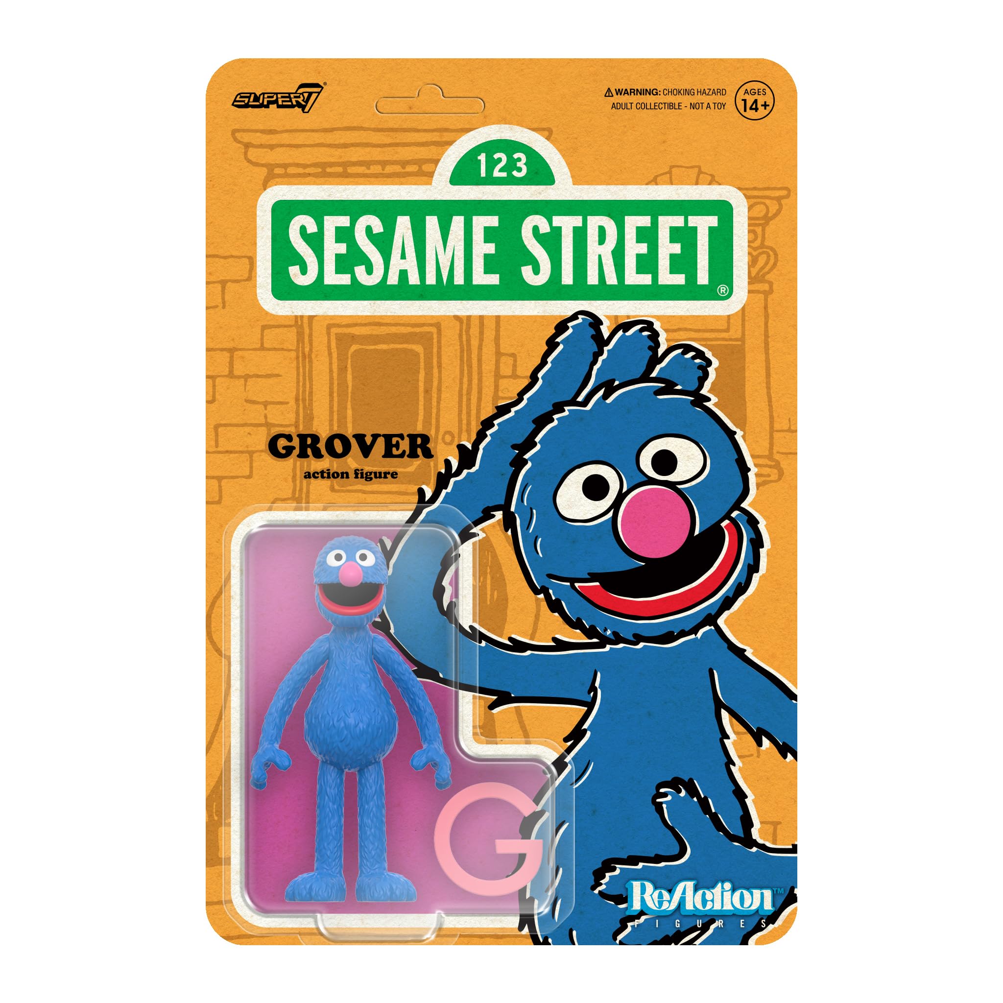 Amazon.co.jp: Super7 セサミストリート リアクションフィギュア