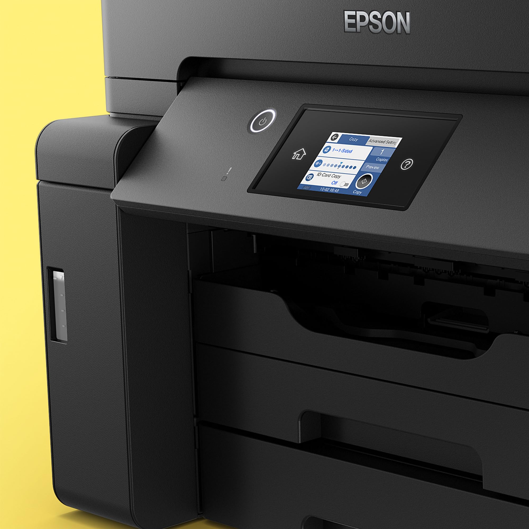Epson EcoTank ET-M16600 I Impresora de Depósito de Tinta | Impresión Monocroma | Wi-Fi | A3+ | Imprime Doble Cara | Imprimir, Copiar, Escanear | Pantalla Táctil 6.8cm | ADF