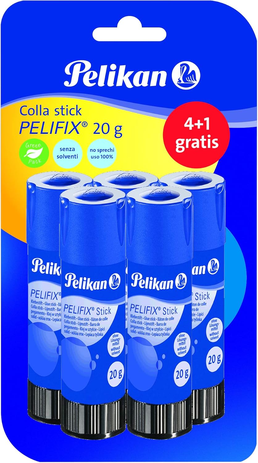 stick di colla e colla a penna