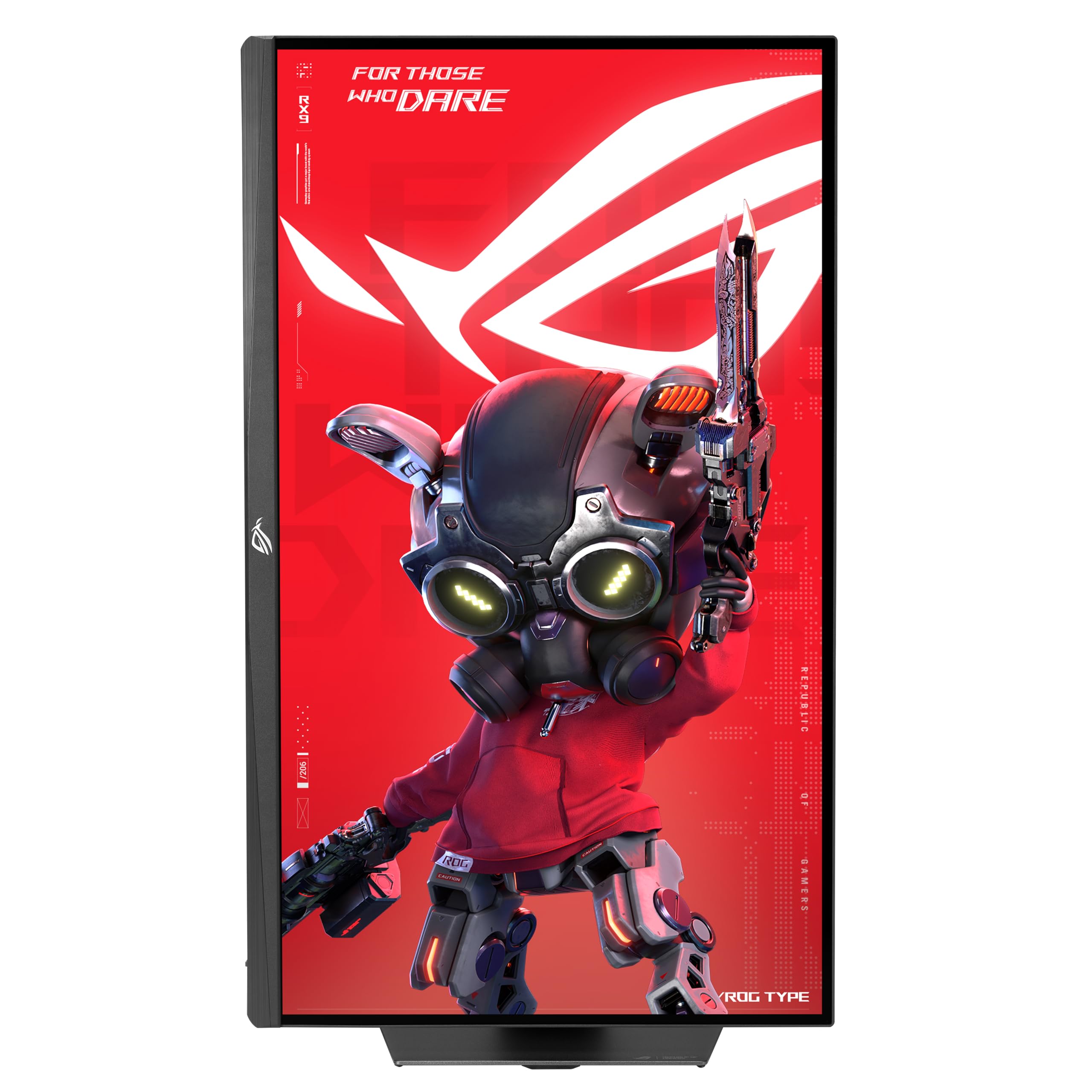 ASUS ROG Strix XG27UCGR, Monitor de Juegos IPS rápido 4K de 27 Pulgadas (3840 x 2160), Modo Dual (4K a 162Hz y FHD a 485Hz), 1ms (GTG) Tiempo de Respuesta, Compatible con ELMB Sync y G-Sync, USB-C