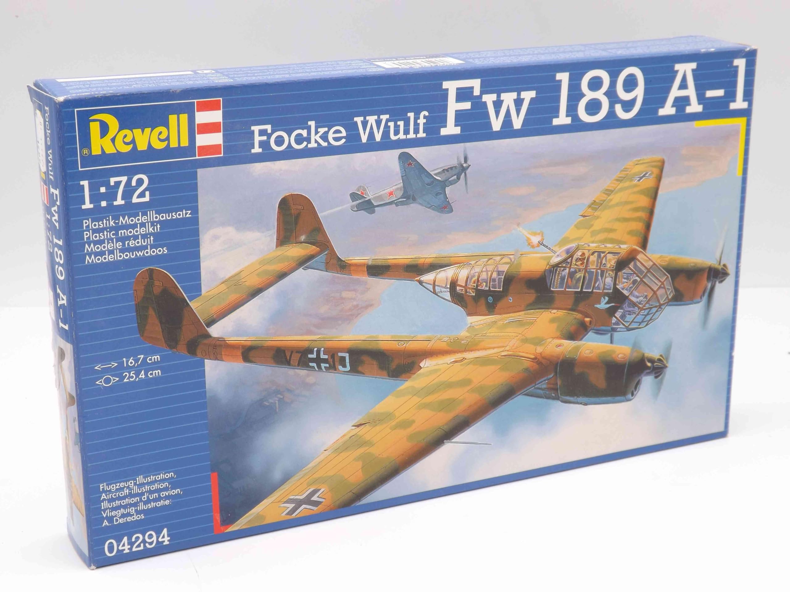 Amazon | ドイツレベル 1/72 フォッケウルフ Fw189A-1 04294