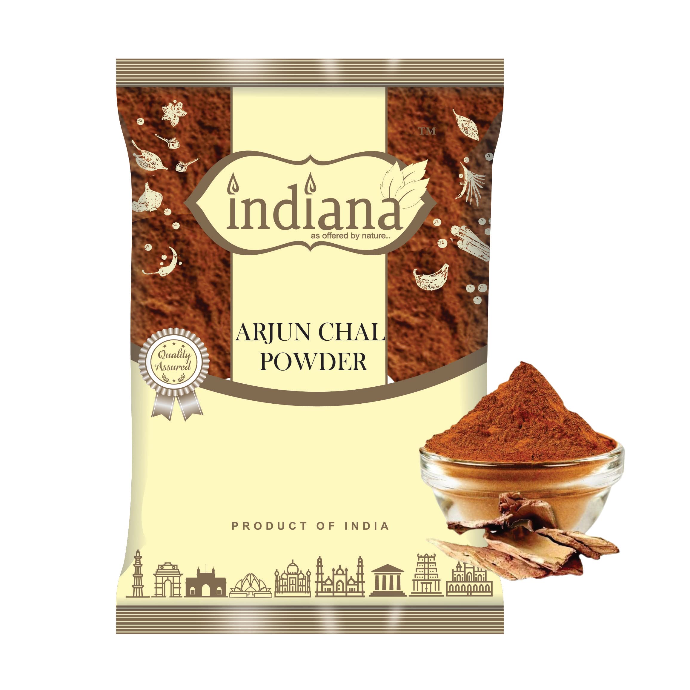 Indiana Arjun chal Powder | Arjuna | arjuna tea | Anti-oxidant | Heart tonic | Cholesterol | Diabetes | Arjun chhal/Bark Powder | arjun ki chal powder |100% Pure (100 gm) (B0C5K2529F) Amazon Price History, Amazon Price Tracker