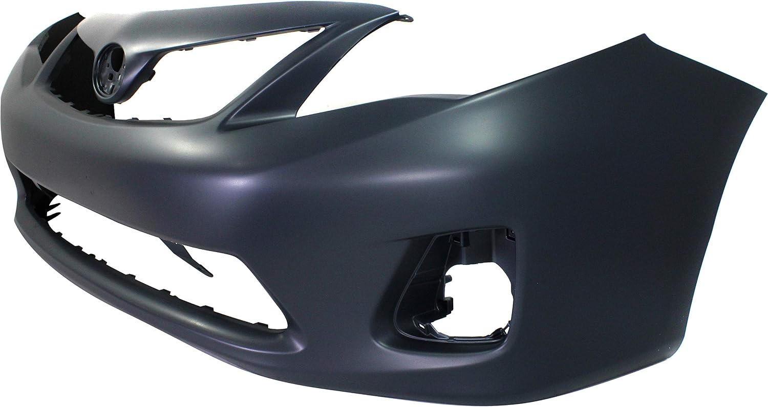 Garage-Pro Front Bumper Cover Kit For 2011-2013 Toyota Corolla, Primed Front Bumper Replacement, Bumper Cover, Japan Built Vehicle