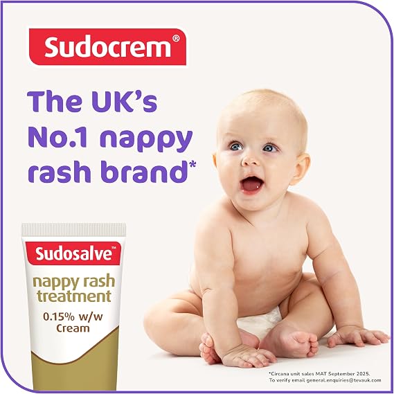 Sudocrem® Sudosalve™ Nappy Rash Cream 25g (Pack of 1)