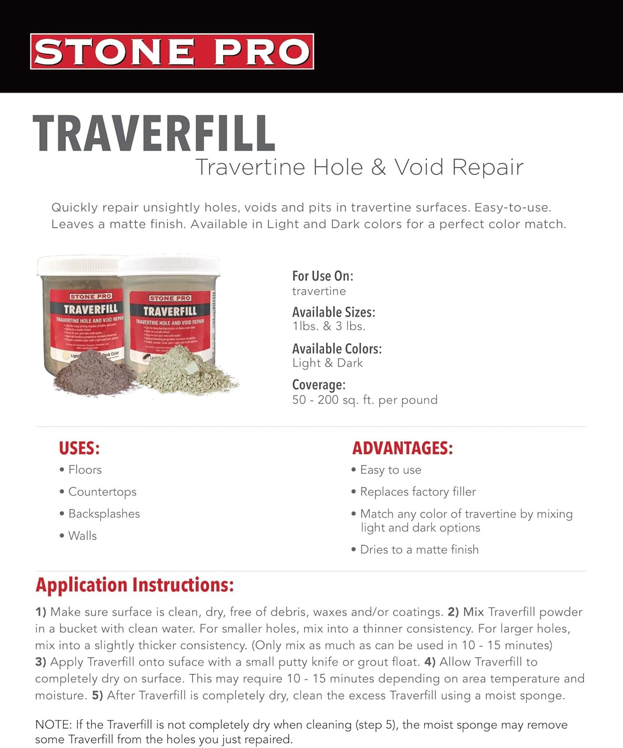 Revitalize Your Surfaces: Stone Pro Traverfill Review for Perfect Travertine Repairs