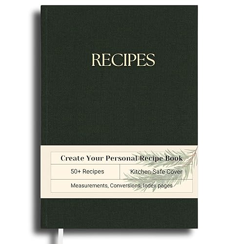 Recipe Book to Write in Your Own Recipes, Blank Recipe