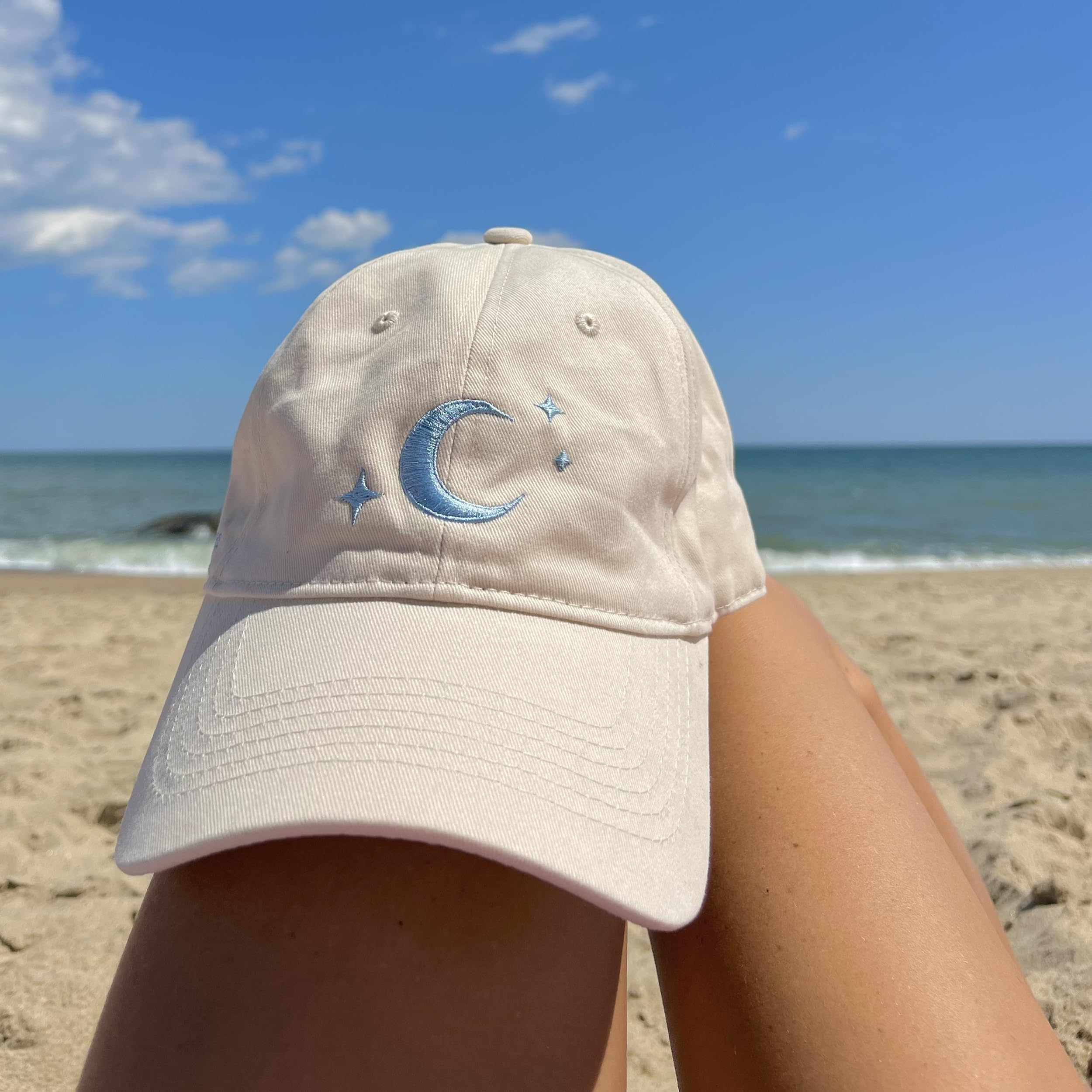 Atticus Poetry Hat, Embroidered Brushed Cotton Women’s Baseball Hat Unisex Fit, Adjustable One Size