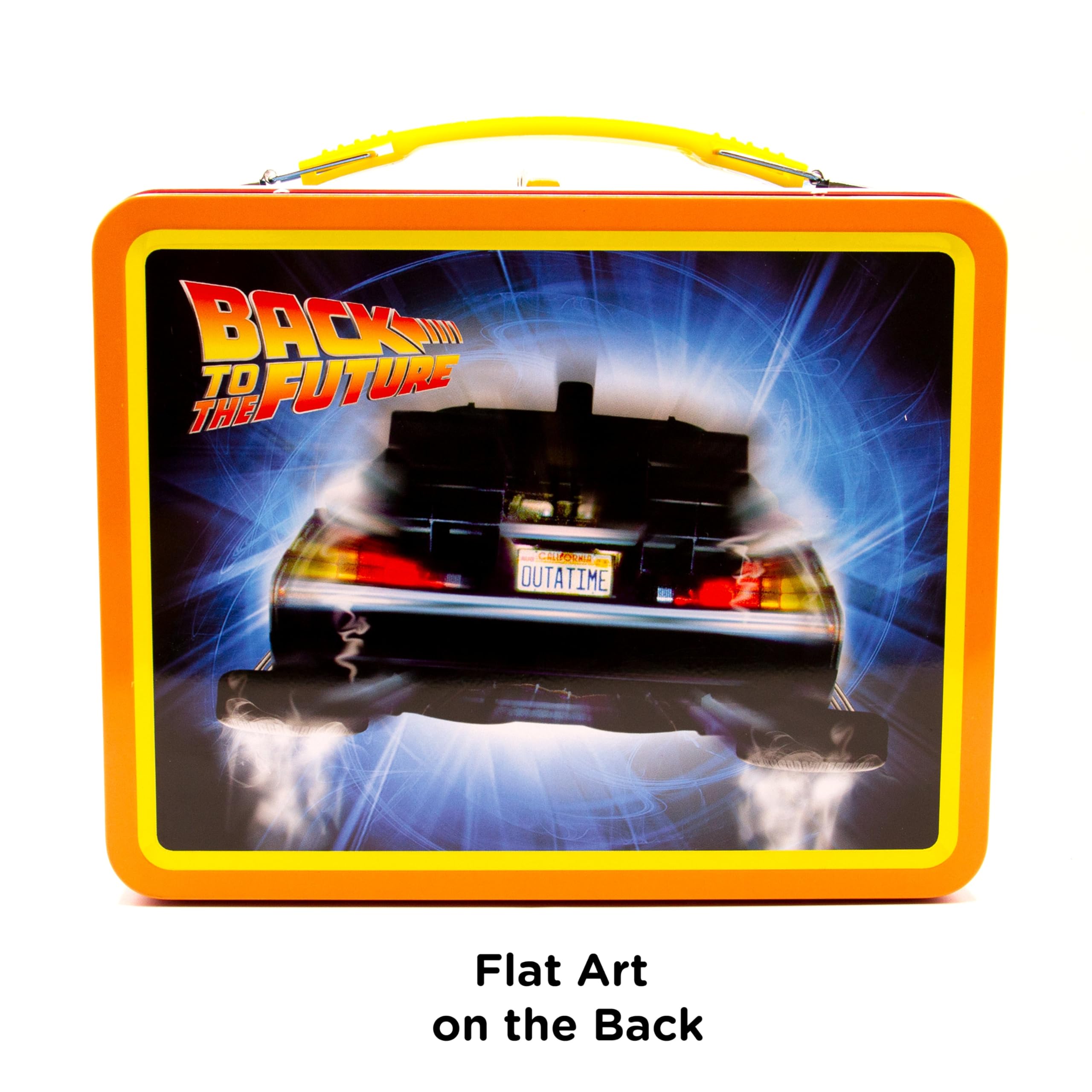 AQUARIUS Back to The Future Gen 2 Fun Box – Stabile Blech-Aufbewahrungsbox mit Kunststoffgriff & geprägter Frontabdeckung – Offiziell lizenziertes XXXXX Merchandise & Sammlerstück Geschenk für Kinder,