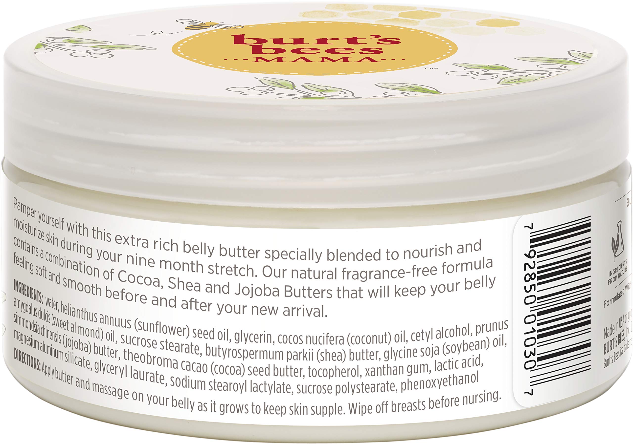 Burt's Bees Mama Belly Butter with Shea Butter and Vitamin E, 99.0