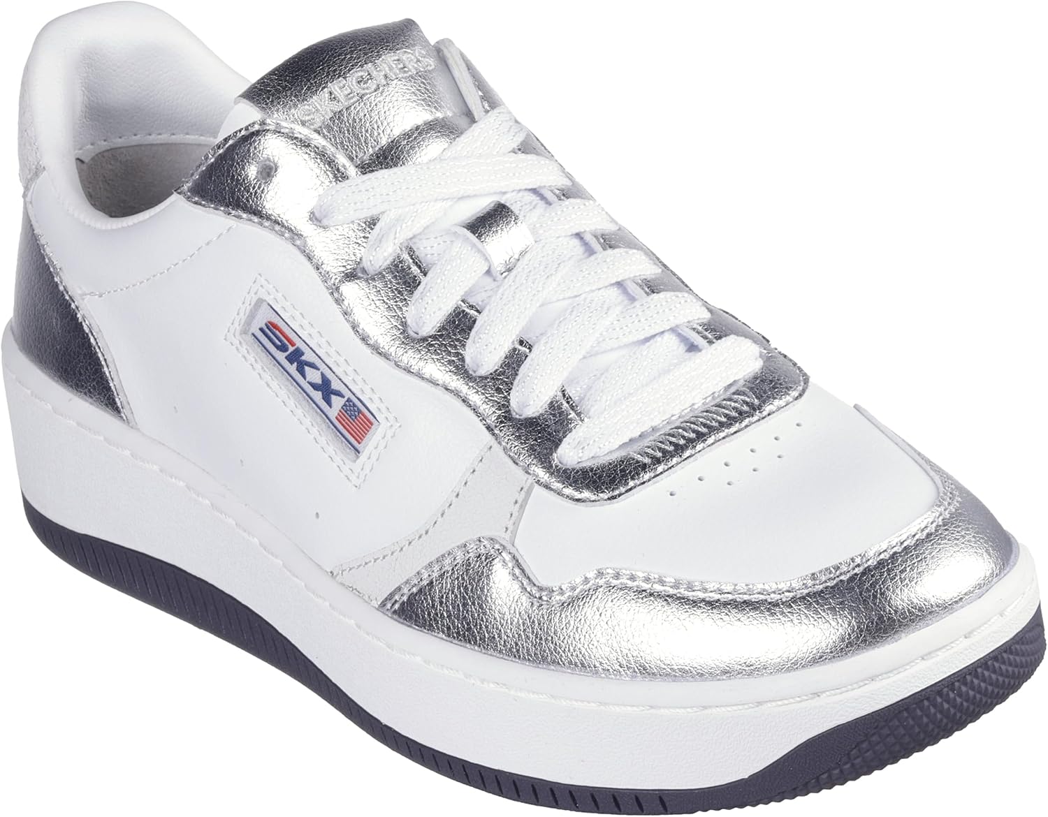 SKECHERS(スケッチャーズ) レディース Sport Court 2.0-chrome Finishスニーカーブーツ