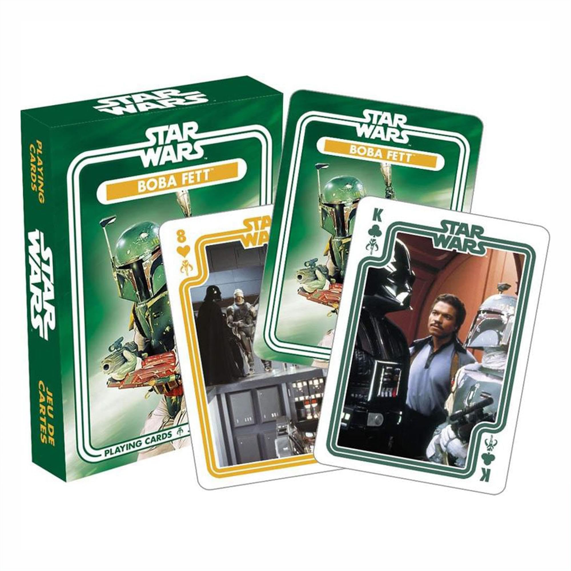Star Wars Aquarius Bobba Fett Lot de 52 Cartes à Jouer + Jokers (NM)