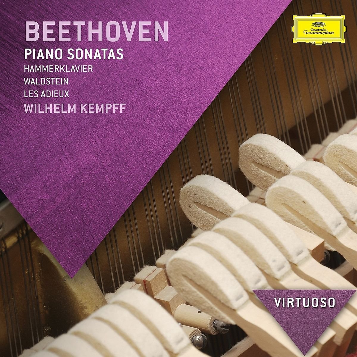 Piano Sonatas [Audio CD] Kempff, Wilhelm; Ludwig van Beethoven and n/a