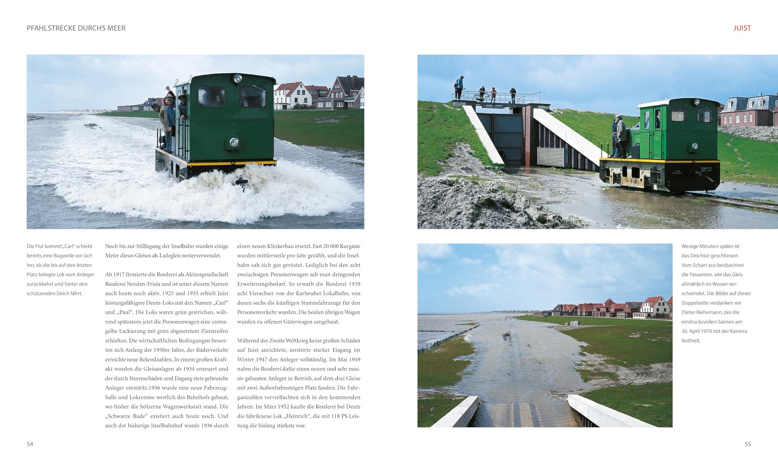 Eisenbahn Bildband über die Deutschen Eisenbahnen der Nordsee: Inselbahnen der Nordsee - Borkum, Juist, Baltrum, Langeoog, Spiekeroog, Wangerooge, ... Spiekeroog, Wangerooge, Halligen, Amrum, Sylt