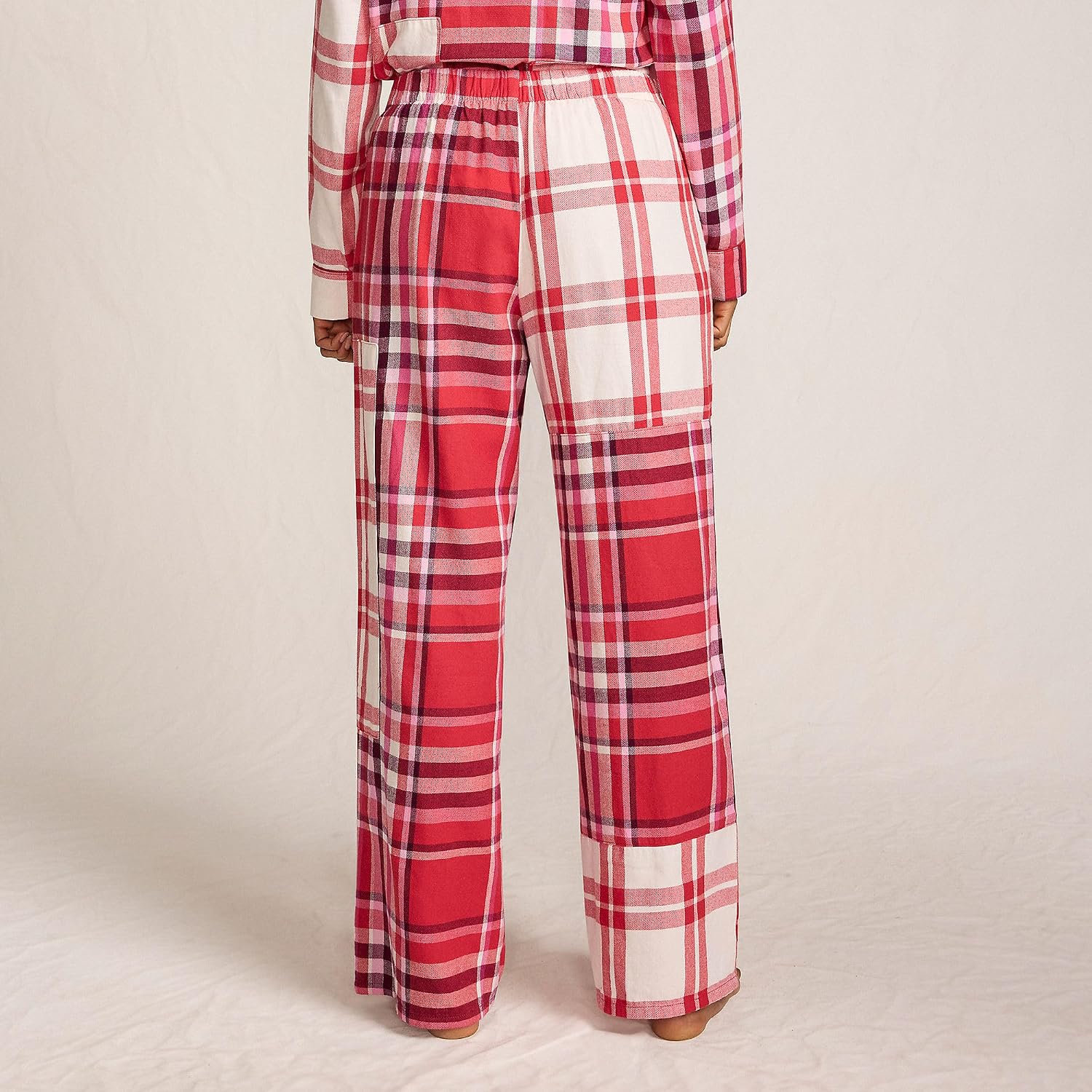 Lands' End Women's Print Flannel Pajama Pants