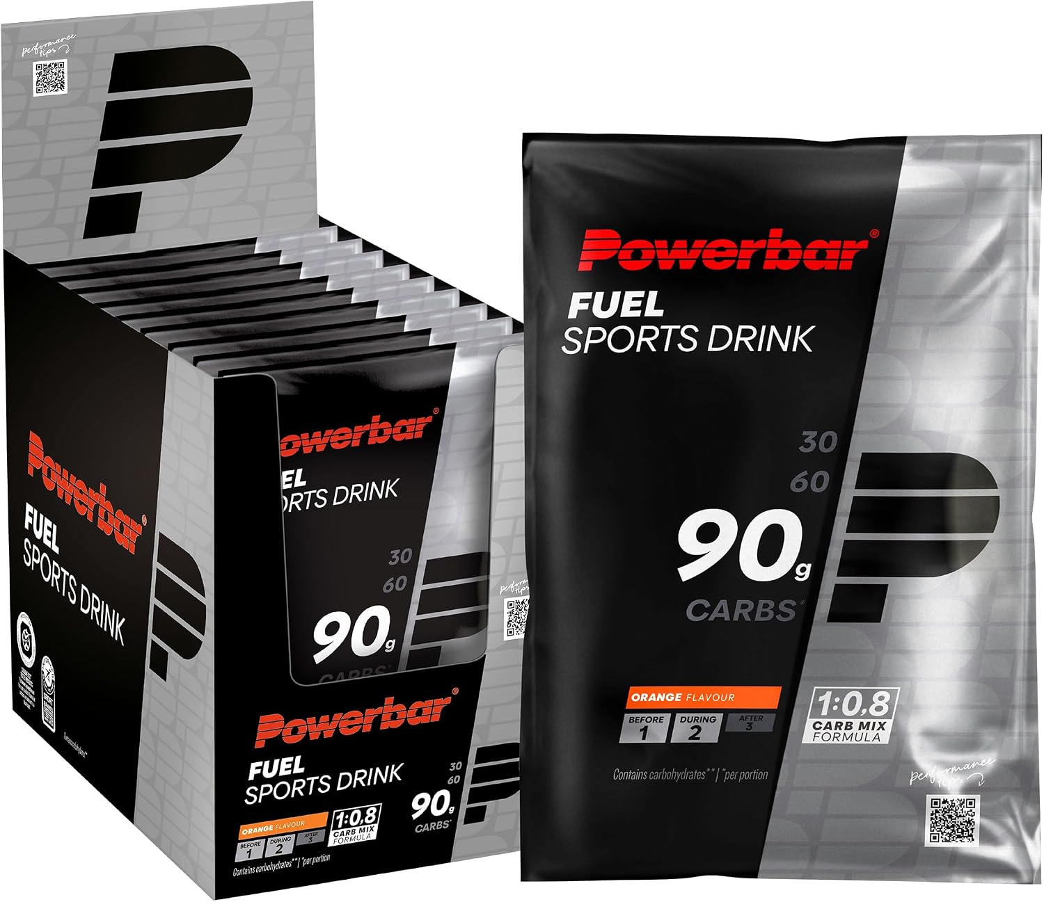 Powerbar - Black Line - Fuel 90 - Orange - 10x94g - High Carb Sports Drink