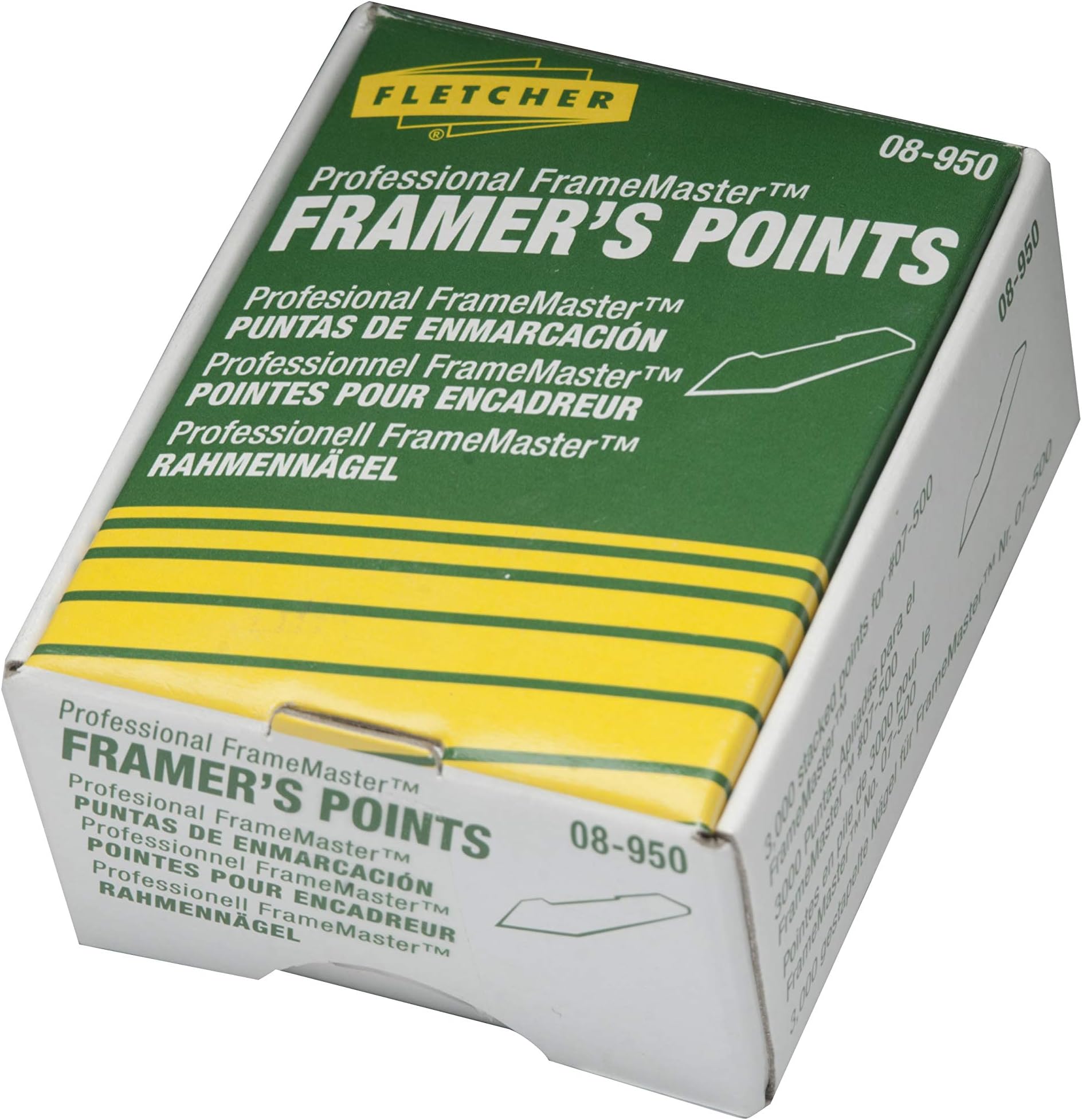- Fletcher® Framers Points for Permanent Picture Frame Assembly