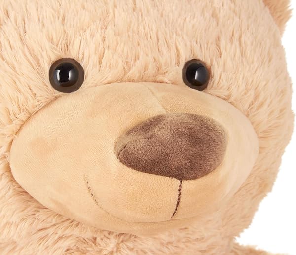BRUBAKER - Peluche géante XXL - Ours/Nounours - 100 cm - Ultra Douce & Mignonne - Beige - 5