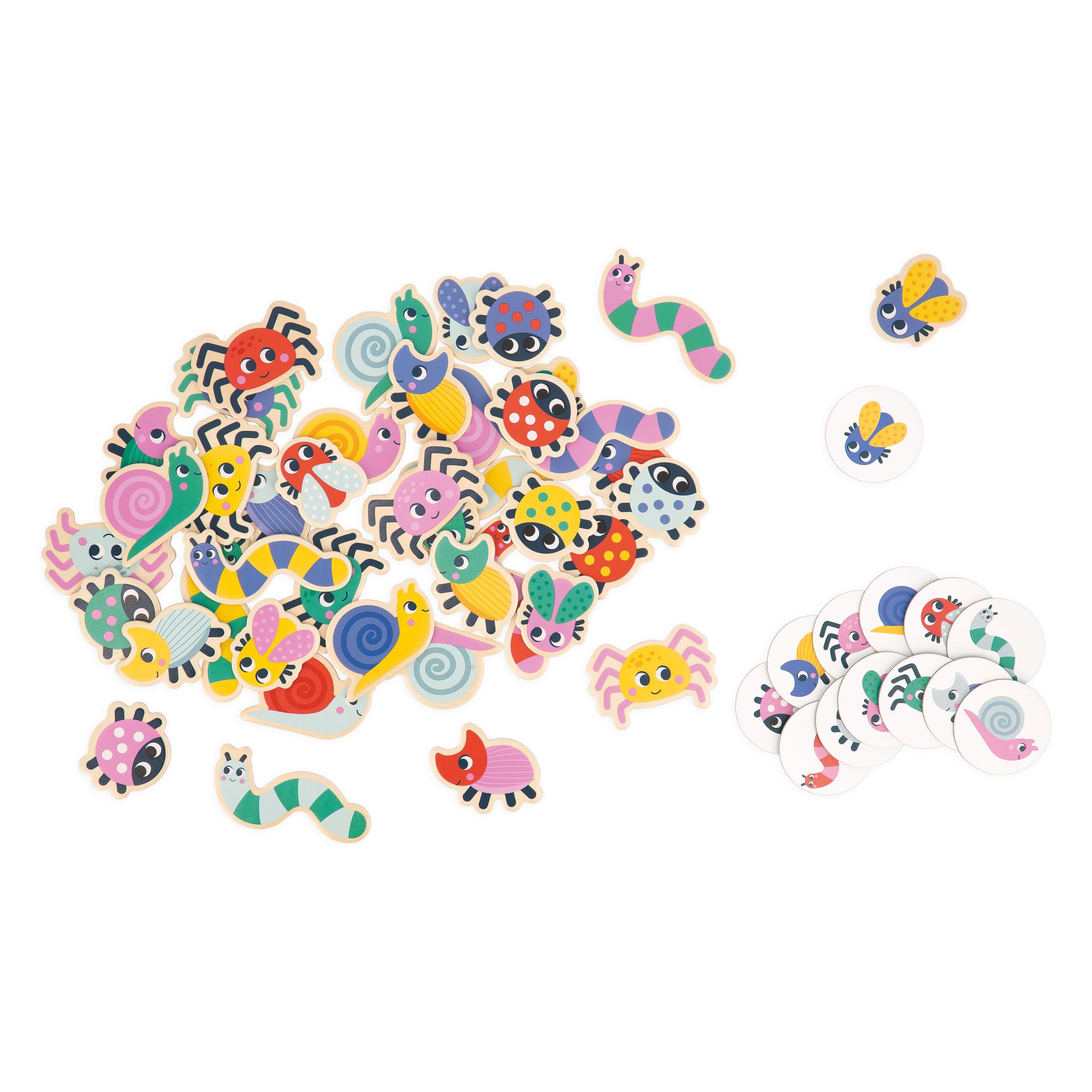 Janod, Pédagogie Range, “Garden” Seek and Find Game, Children’s Educational Toy, Develops Observation Skills FSC Wood Game - Image 3