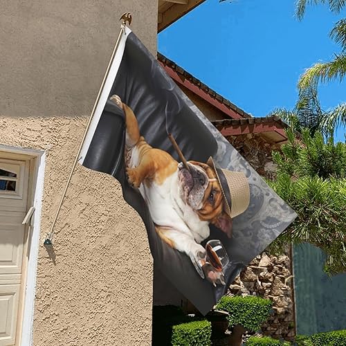 Miniatura 6 de Hipster - Pancartas navideñas de doble cara de 3 x 5 pies para fiestas, jardín, patio, decoración del hogar, interiores y exteriores