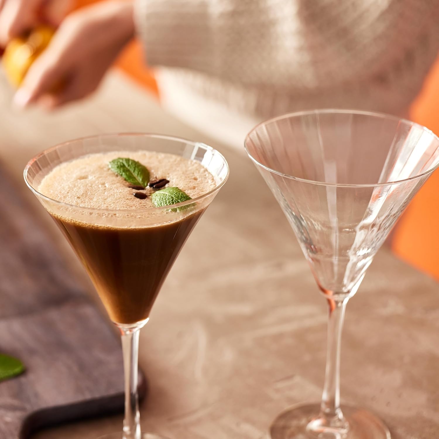 Libbey Linear 70113 Martini Glass, 281 ml, Set of 12