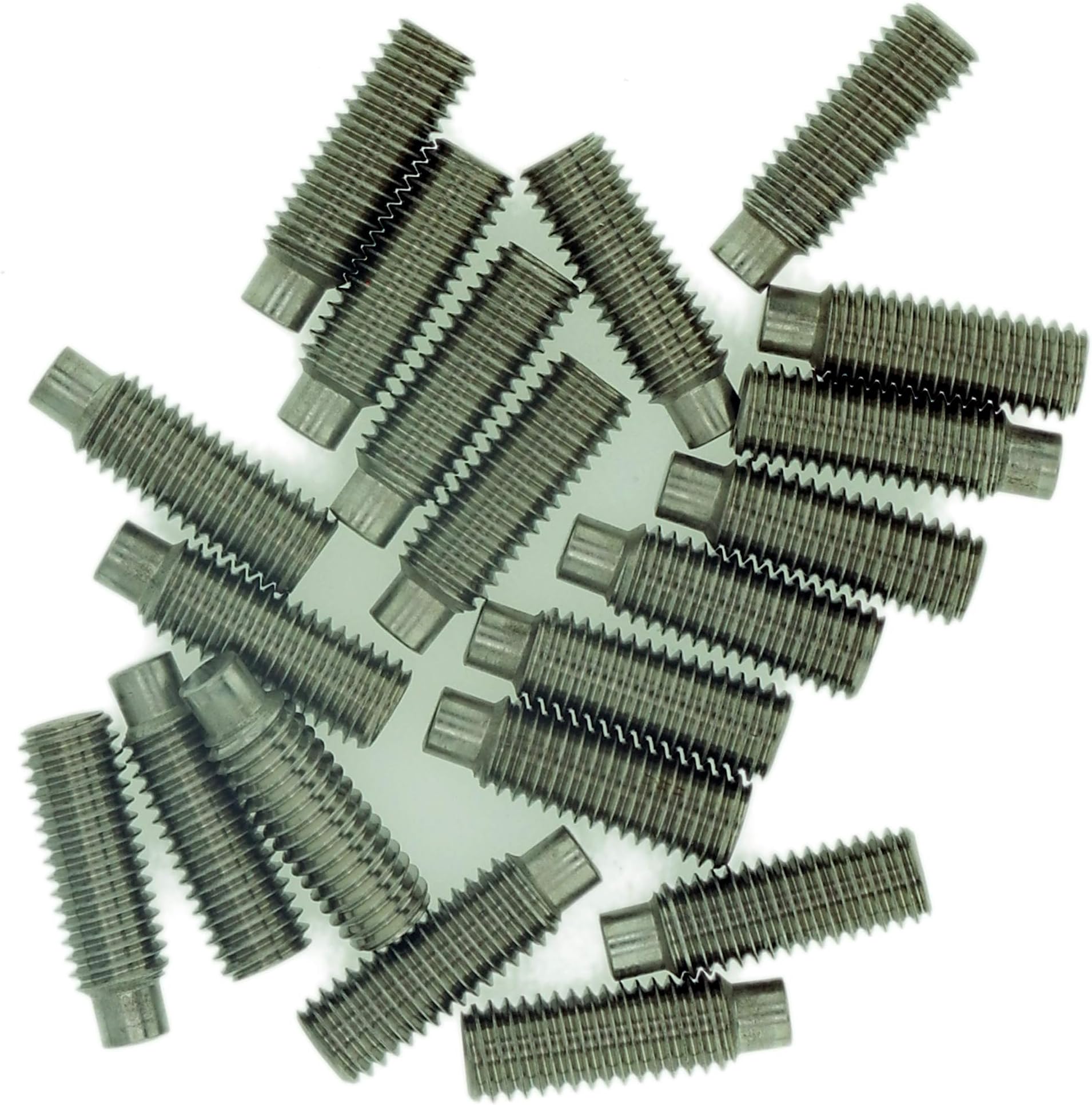 M4 (4mm x 5mm) Hex Socket Grub Screw (Dog Point) - Stainless Steel (A2) (Pack of 20)