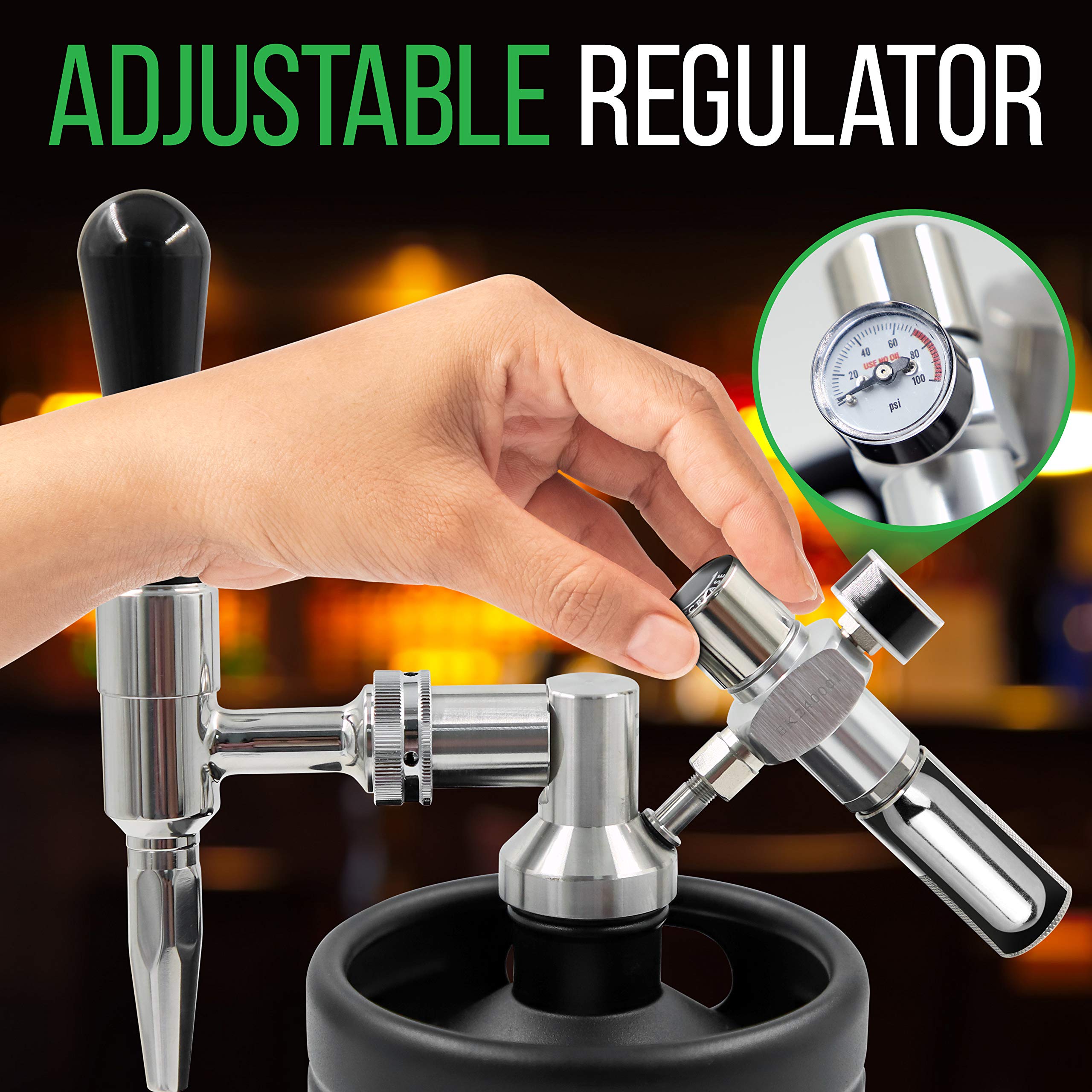 Buy Nitro Cold Brew Coffee Maker 64Oz Stainless Steel Home Brew