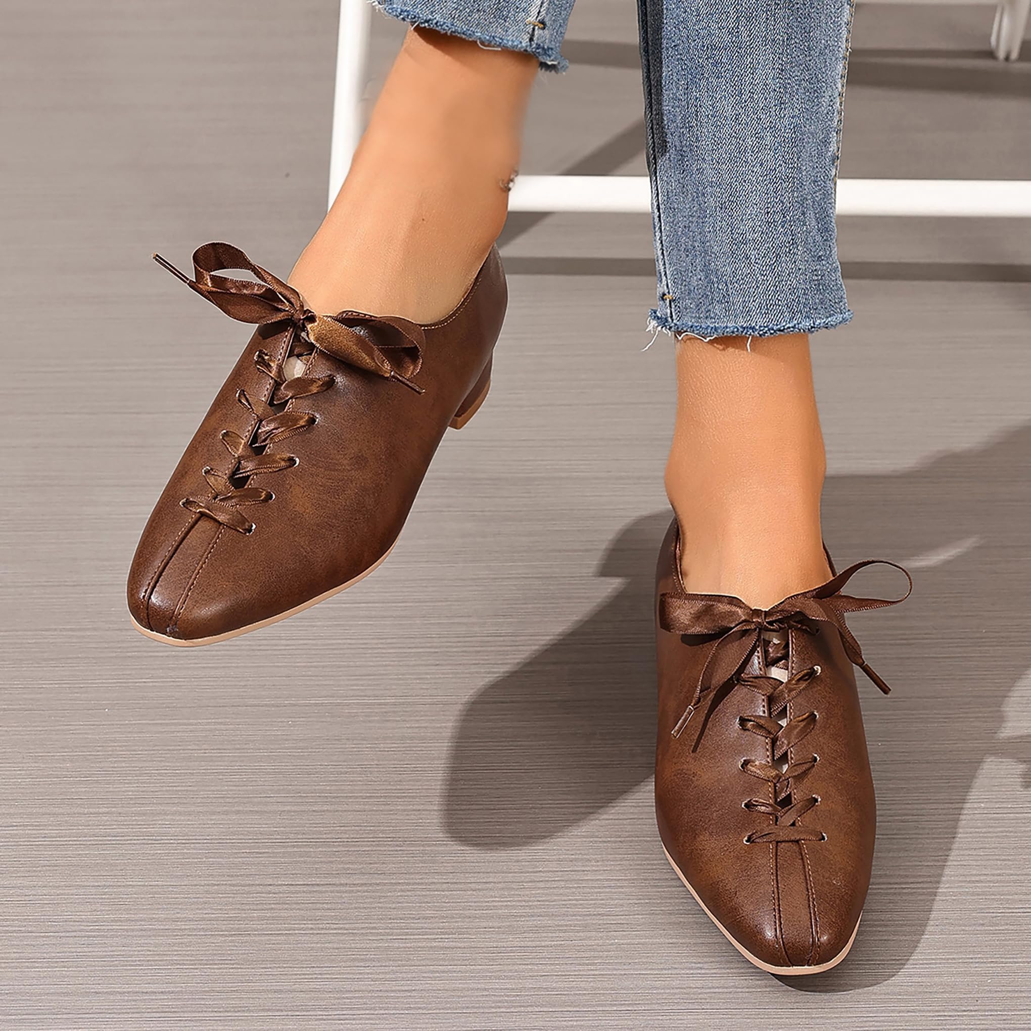 Bviennic Decollete Donna Tacco Largo Basso Numero 34-43