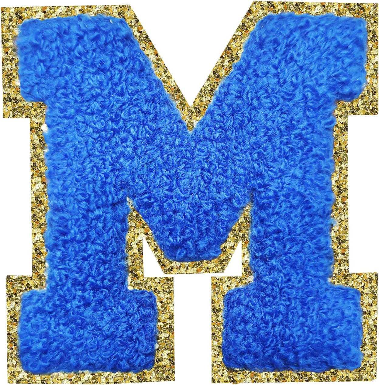 Letter Patches Iron on 3Pcs Chenille Letters for Jackets