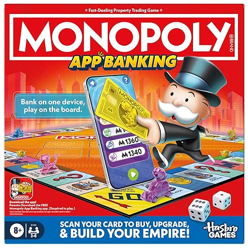 Monopoly App Banking Board Game | App-Enabled Game | Links