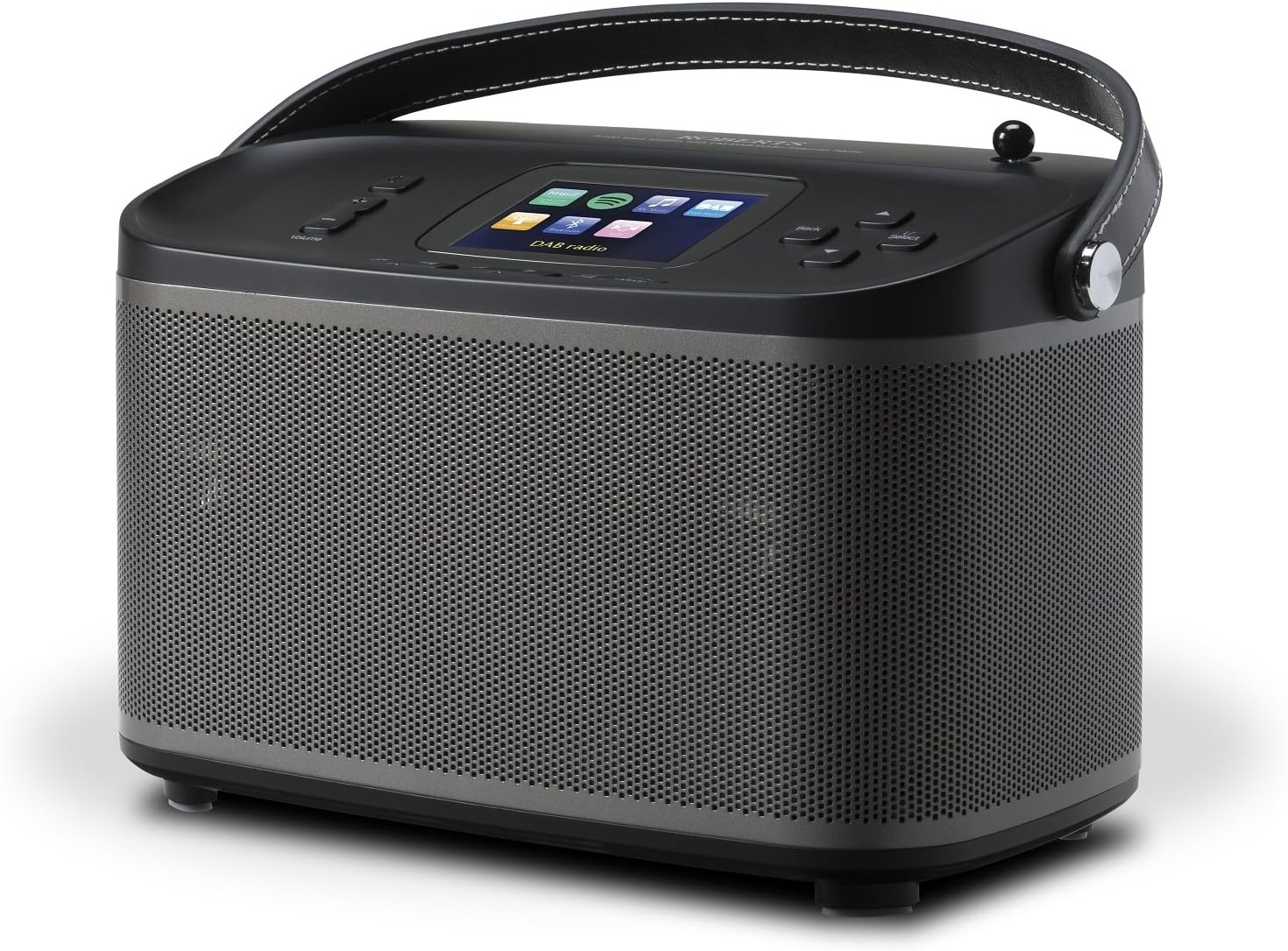 Roberts R100BK R-Line R100 Smart Wireless Speaker with DAB+/DAB/FM/Internet Radio
