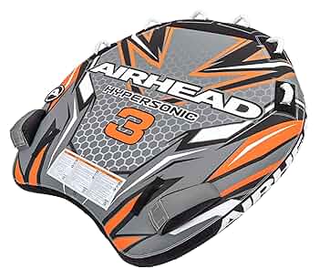 My Hair is Bad tours. 飛行機 Amazon.com: Airhead AHT50189GYO HYPERSONIC 3-Rider Towable
