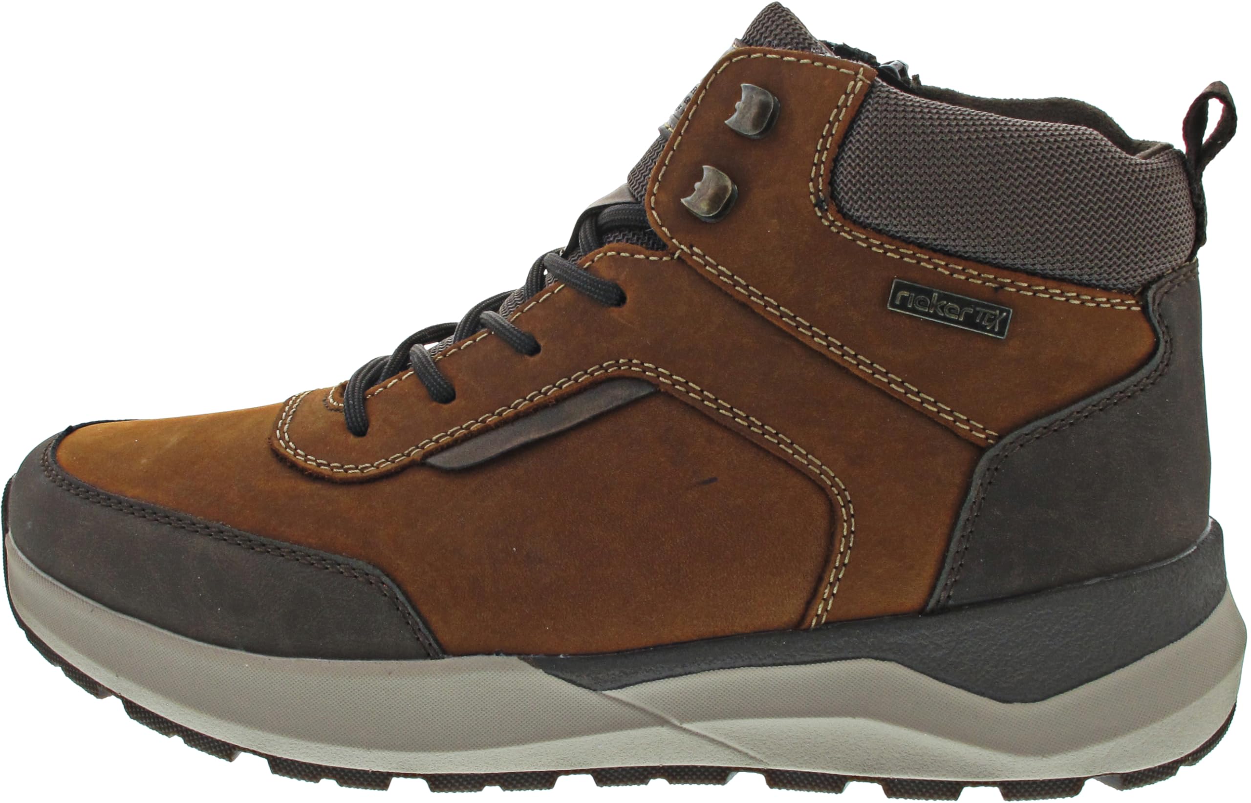 Rieker Men's 06030 Lace-Up Boots, Brown, 45 EU, Brown, 10.5 UK