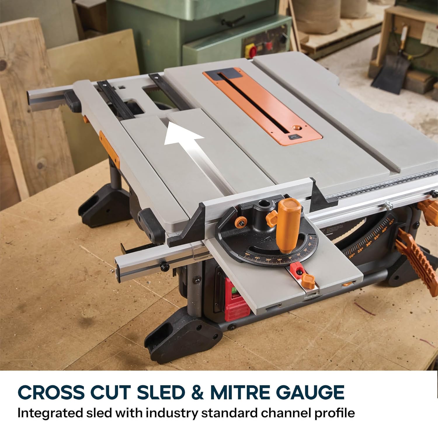 Evolution R10TS 10" Jobsite Table Saw | Zero-Clearance Throat Plate | Dado photo 5
