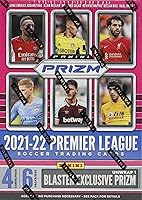 Vista 1 de Premier League Soccer 2021/22 Blaster Box Prizm Factory Sellado 6 paquetes por caja, 4 tarjetas por paquete