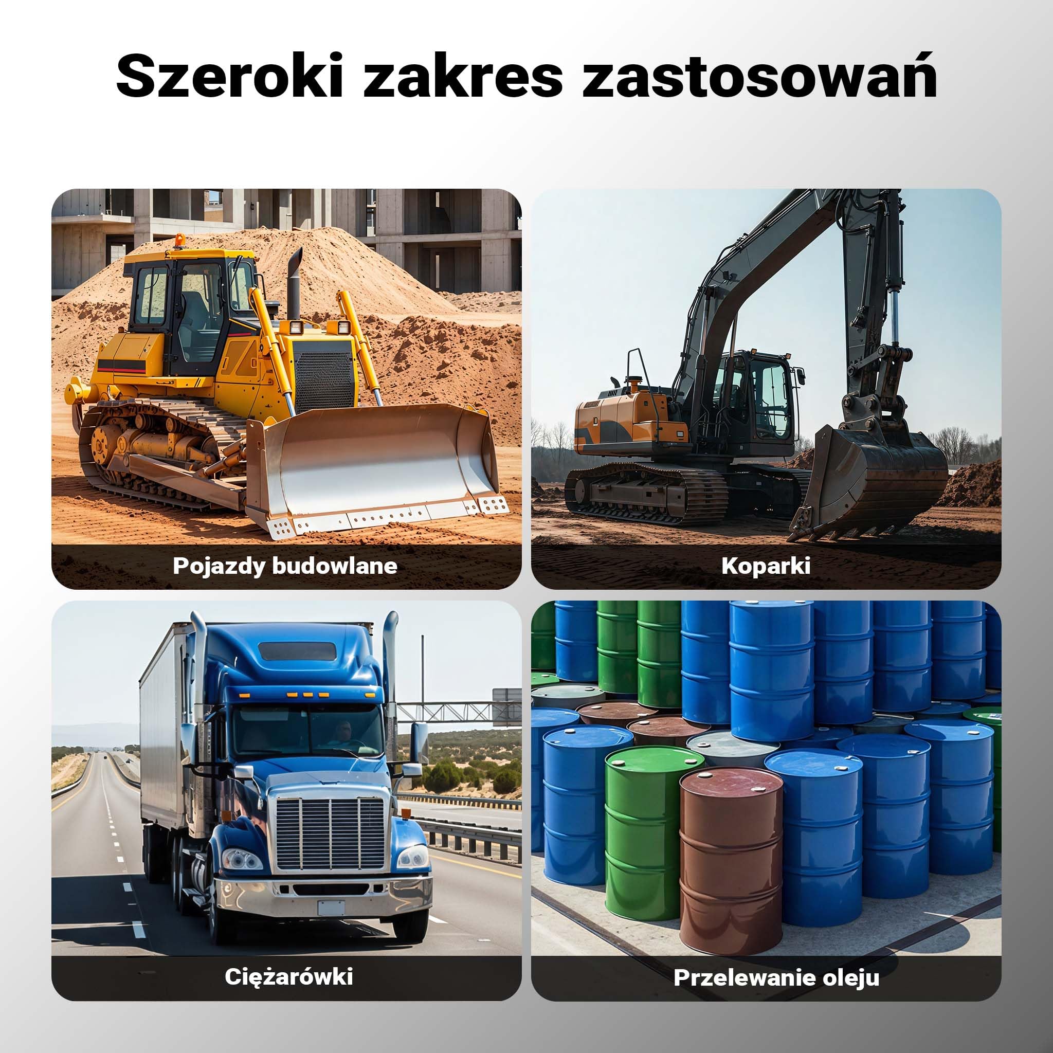 Wiltec Pompa do oleju napędowego i opałowego 375 W 60 l/min 230 V, samozasysająca, wysokość ssania 2 m dwie tuleje węża, zawór zwrotny
