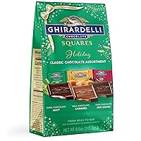 Vista 10 de GHIRARDELLI Muñecos de nieve de chocolate con leche y caramelo, bolsa de 5.8 oz, dulces de chocolate navideño premium envueltos individualmente